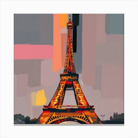 Paris Eiffel Tower 8 Canvas Print