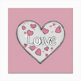 Love Heart Canvas Print