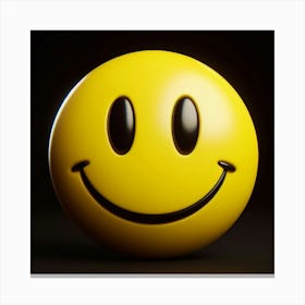 Smiley Face 27 Canvas Print