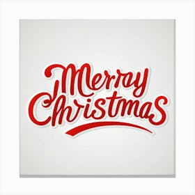 Merry Christmas 2 Canvas Print