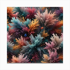 Abstract Background Canvas Print