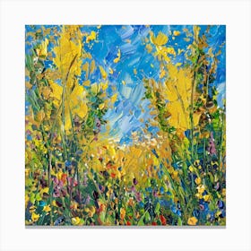 Yellow Sunflowers Canvas Print