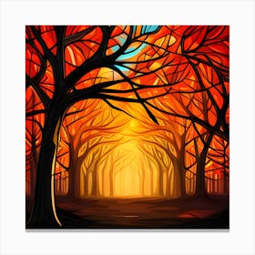 Autumn Forest Canvas Print