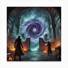 Abyssal Gate Canvas Print