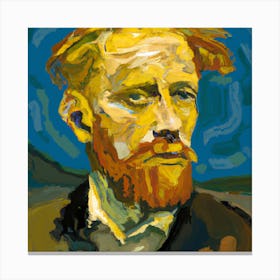 Portrait Of Van Gogh Canvas Print