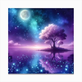 Starry Night 18 Canvas Print