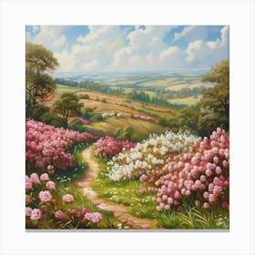 Rhododendrons Leinwandbild