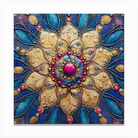 Mandala Art 8 Canvas Print