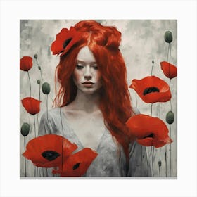 Poppies 2 Canvas Print