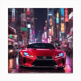 Lexus Lc Canvas Print