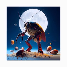 Cockroach Canvas Print