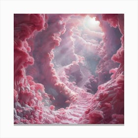 Pink Clouds Canvas Print