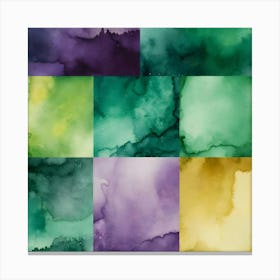 Watercolor Background 1 Canvas Print