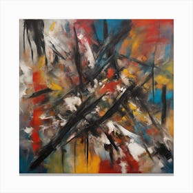 Abstract Painting 55 Canvas Print