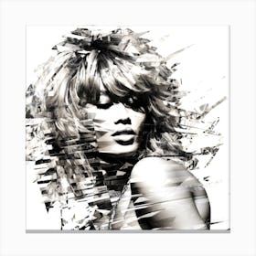Tina Turner Queen - Tina Turner Birthday Tribute Canvas Print