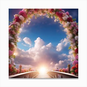 Archway To Heaven Canvas Print