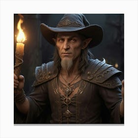 Elder Elf Canvas Print