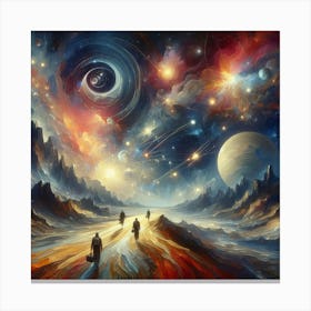 Spacescape Canvas Print