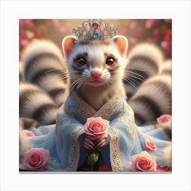 Princess Rat Canvas Print