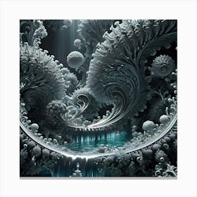 Mandelbulb 3 Canvas Print