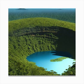 Crater Lake Canvas Print