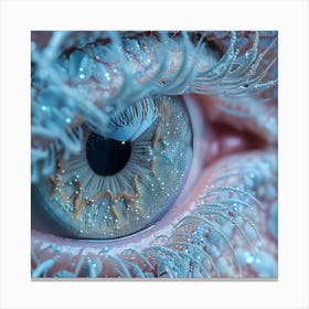 Eye Of Ice Canvas Print