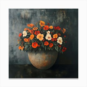 Winter Flowers 9 Canvas Print