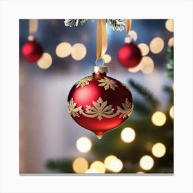 Christmas Ornaments 73 Canvas Print