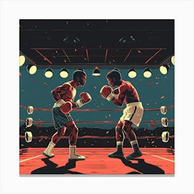 Boxing Ring 2 Canvas Print