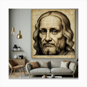 Leonardo Da Vinci 2 Canvas Print