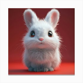 Cute Bunny 12 Canvas Print