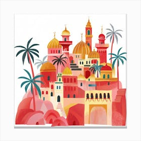 Islamic City 4 Canvas Print