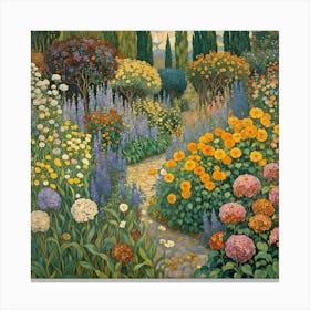 Garden Path 1 Canvas Print