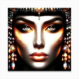 Cleopatra Portrait Artwork 200 Canvas Print