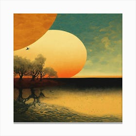 Sunset 1 Canvas Print