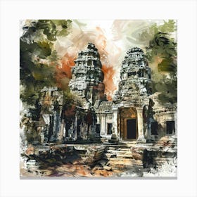 Angkor Wat 6 Canvas Print