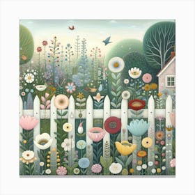 The Garden Canvas Print