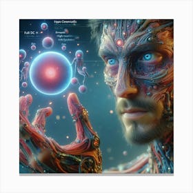 Humanoid Canvas Print