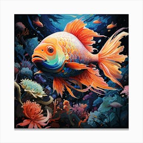 Goldfish 10 Canvas Print