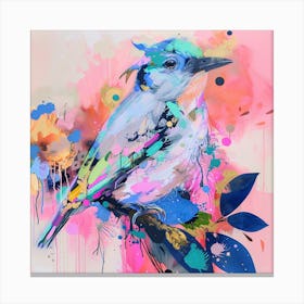 Bird On A Branch 3 Canvas Print