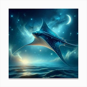 The Nightray (A Mythical Beast) The Mythical World Collection Style A Canvas Print