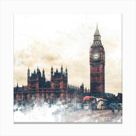 Big Ben In London Canvas Print