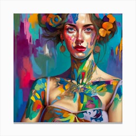 'Flora' Canvas Print