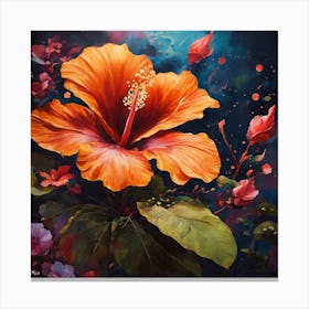 Hibiscus 6 Canvas Print