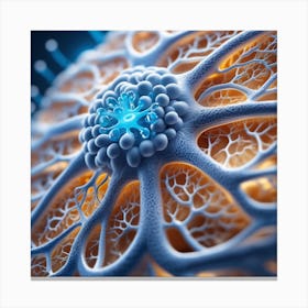Close Up Of A Cell 3 Canvas Print