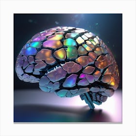 Fractal Brain 1 Canvas Print