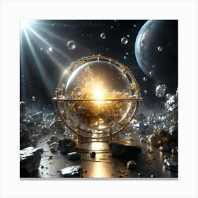 Essence Of Science 2 Canvas Print