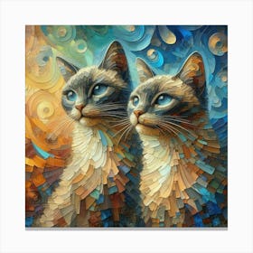 Cats Canvas Print