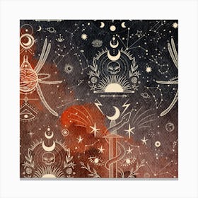 Galaxy Art Print 8 Canvas Print