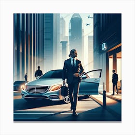 Mercedes Benz Canvas Print